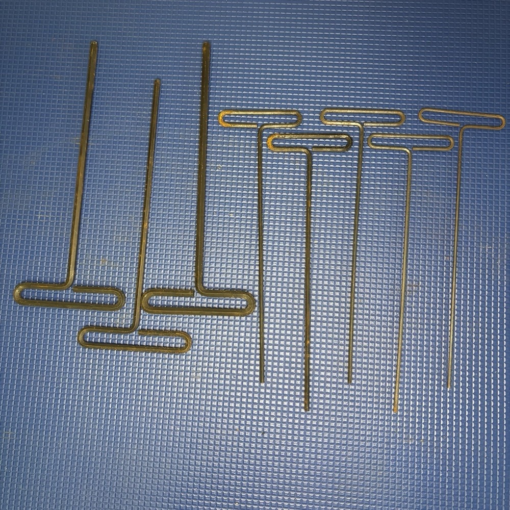 Klein Tools 68901 T Handle Hex Key Allen Wrench Set 8pc SAE USA w Vinyl Pouch